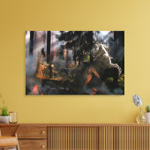 Goth Leinwanddruck (Insitu (Wohnzimmer))