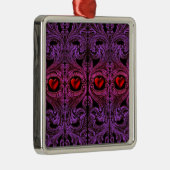 Goth Lila Ornament with Heart (Rechts)