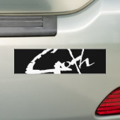 goth_logo autoaufkleber (On Car)