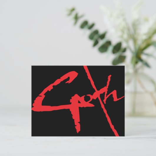 goth_logo postkarte (Stehend Vorderseite)