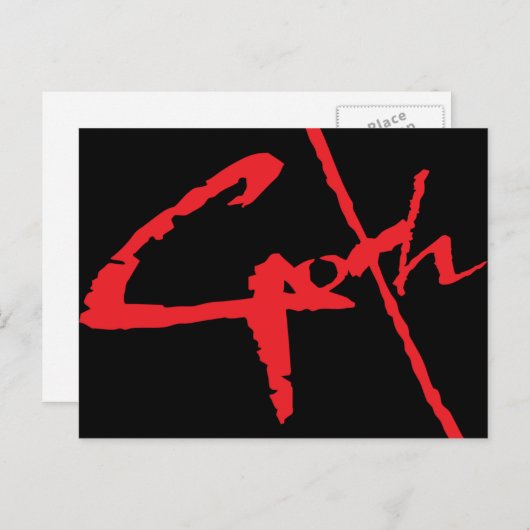 goth_logo postkarte (Vorne/Hinten)