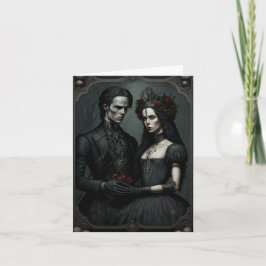 Goth Lovers Valentines Card Karte
