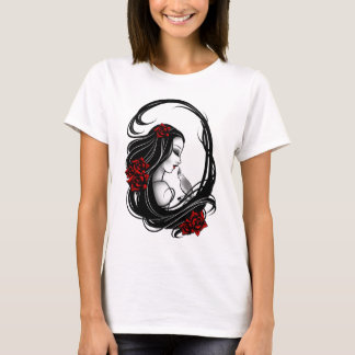 Goth Mädchen T-Shirt