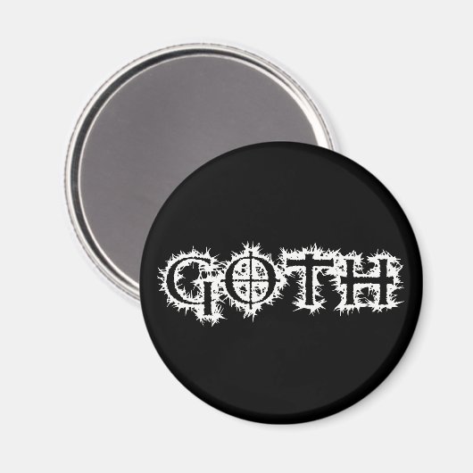 Goth Magnet (Vorderseite/Rückseite)