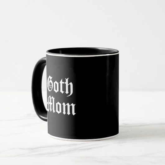 Goth Mama Tasse (Vorderseite Links)