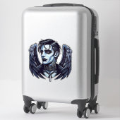 Goth Man Angel Dark Fantasy Art Aufkleber (Koffer)