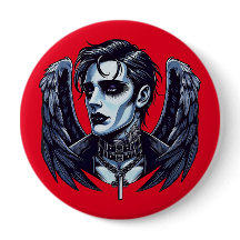Goth Man Angel Dark Fantasy Art