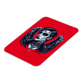 Goth Man Angel Dark Fantasy Art Magnet (Linke Seite)