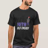 Goth Milf Energy Bold Statement Style T-Shirt (Vorderseite)