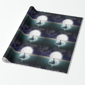 Goth-Mondgel-Packpapier Geschenkpapier (Ungerollt)