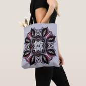 Goth Monogram Black Lila Gothic Mandala Tasche (Von Nahem)