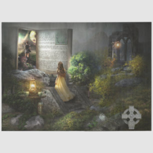 Goth Moody Fantasy Decoupage Tissue Paper Seidenpapier