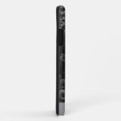 Goth Moonlight und Blume Verziert Gate Case-Mate iPhone Hülle (Hinten/Rechts)