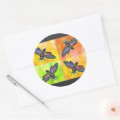 Goth Moth 4 Aufkleber (Umschlag)