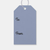 Goth Moth Engelsschilder Geschenkanhänger (Rückseite)