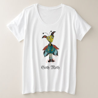 Goth Moth Plus Size T-Shirt