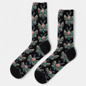 Goth Moth Socken (Linkes Detail)