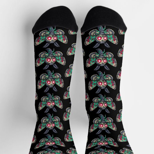 Goth Moth Socken (Oben)