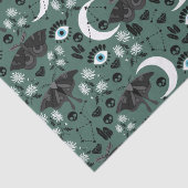 Goth Moths Tissue Paper Seidenpapier (Ausschnitt)
