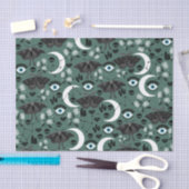 Goth Moths Tissue Paper Seidenpapier (Handwerk)