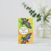 Goth Motten-Telefonkarte Telefonnummerkarte (Stehend Vorderseite)