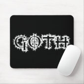Goth Mousepad (Mit Mouse)