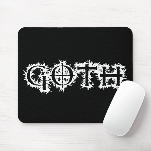 Goth Mousepad (Mit Mouse)