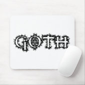 Goth Mousepad (Mit Mouse)