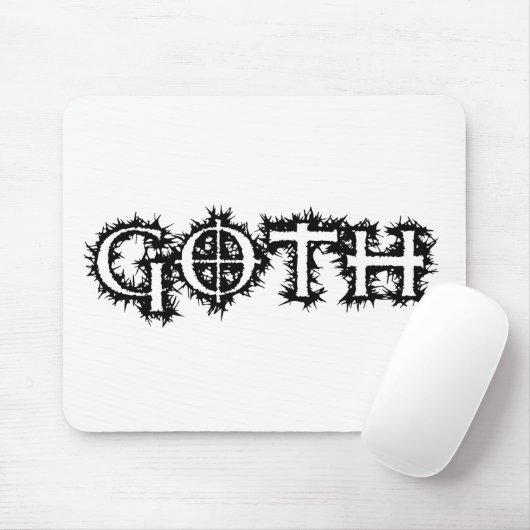 Goth Mousepad (Mit Mouse)