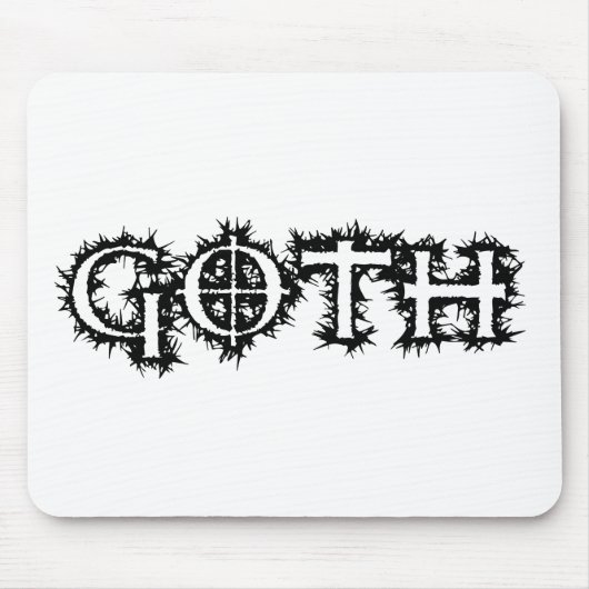 Goth Mousepad (Vorne)