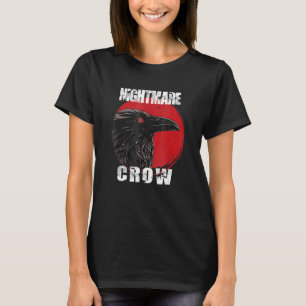 Goth okculted crow Horror Albträume halloween T-Shirt