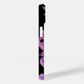 Goth Pink und Black Elegante Design Case-Mate iPhone Hülle (Rückseite / Rechts)