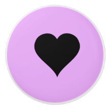 Goth Pink und Black Heart Design