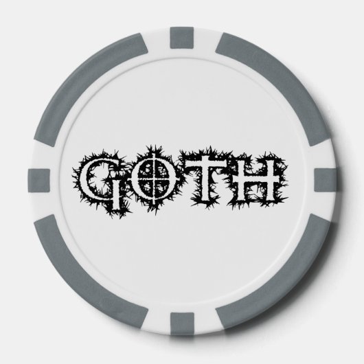 Goth Pokerchips (Vorderseite)