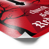 Goth Post Punk Fashion Fotodruck (Ecke)