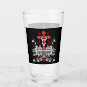 Goth Post Punk Fashion Glas (Rückseite)