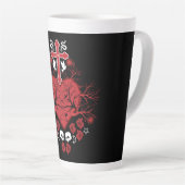 Goth Post Punk Fashion Milchtasse (Rechte Ecke)