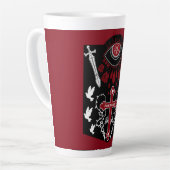 Goth Post Punk Fashion Milchtasse (Linke Ecke)