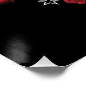 Goth Post Punk Fashion Poster (Ecke)