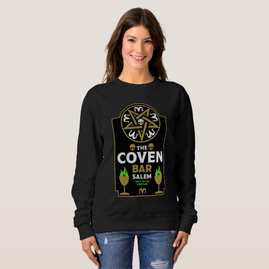 Goth Post Punk Halloween Sweatshirt (Vorne ganz)