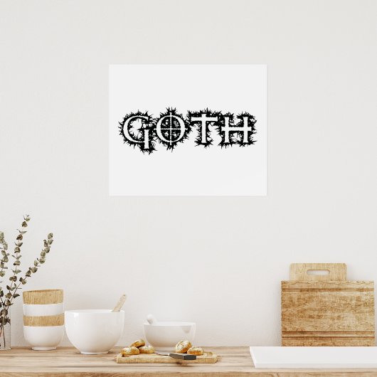 Goth Poster (Küche)