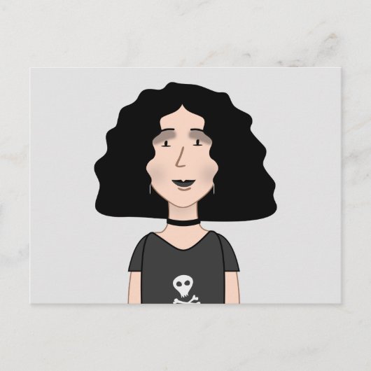 Goth Postkarte (Vorderseite)