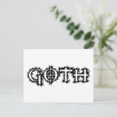 Goth Postkarte (Stehend Vorderseite)