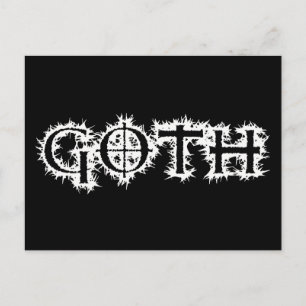 Goth Postkarte