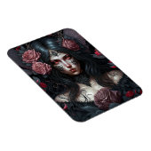 Goth Princess Gothic Fantasy Art Magnet (Rechte Seite)