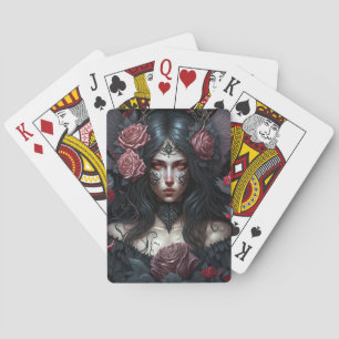 Goth Princess Gothic Fantasy Art Playing Cards Spielkarten