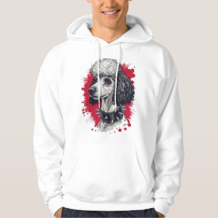 Goth Pudel � Dunkle Ästhetik-Hund Hoodie