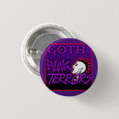 Goth Punk Terrors Button (Vorne & Hinten)