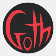 Goth (Punkted Lettering) (rot)