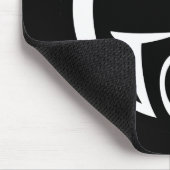 Goth (Punktierte Buchstaben) Mousepad (Ecke)